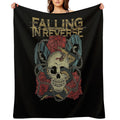Falling In Reverse - Official Merchandise - The Death Vintage Anti-pilling Throw Blanket