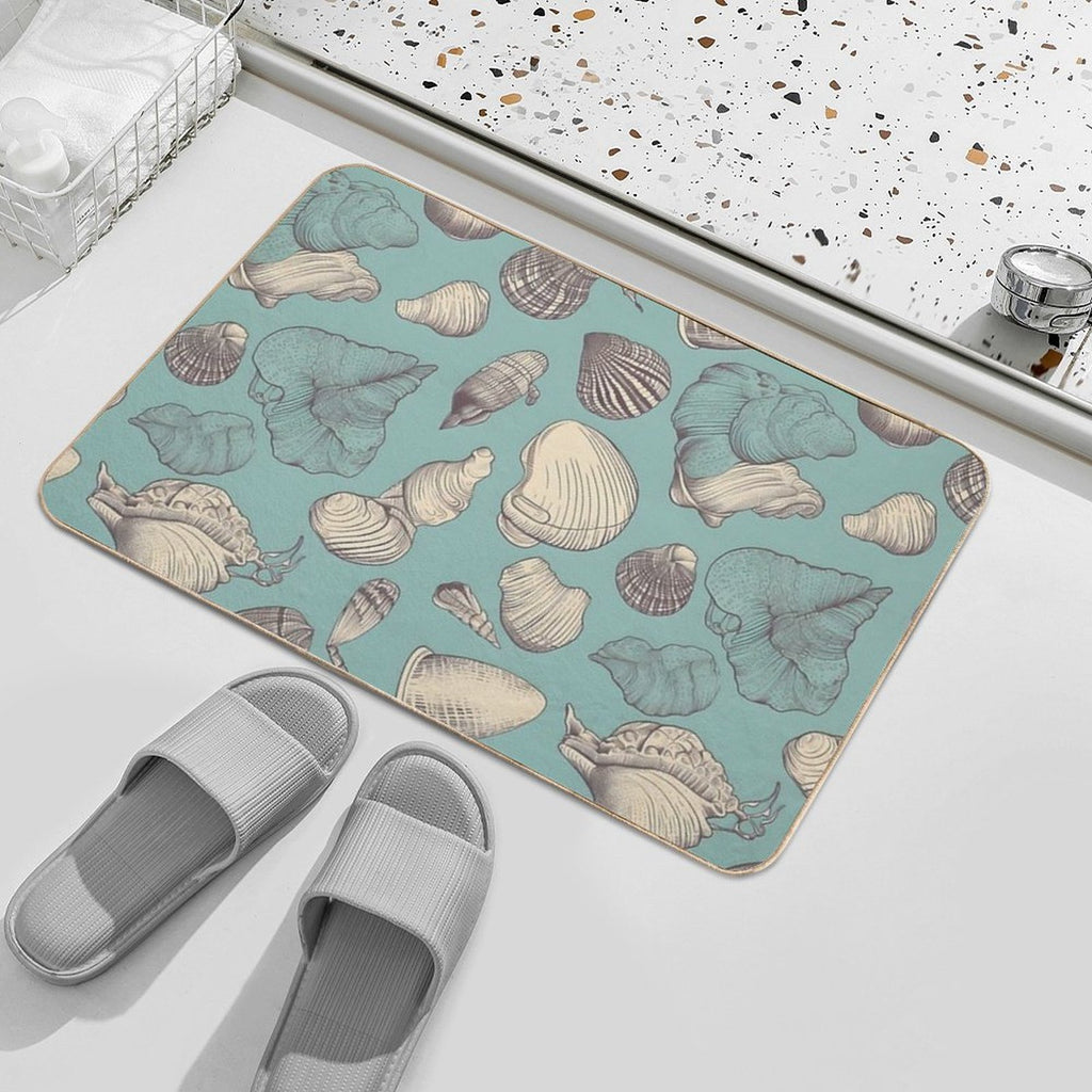 Shells Design  Eco-Friendly Bath Mat