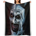 Art The Clown Durable Throw Blanket