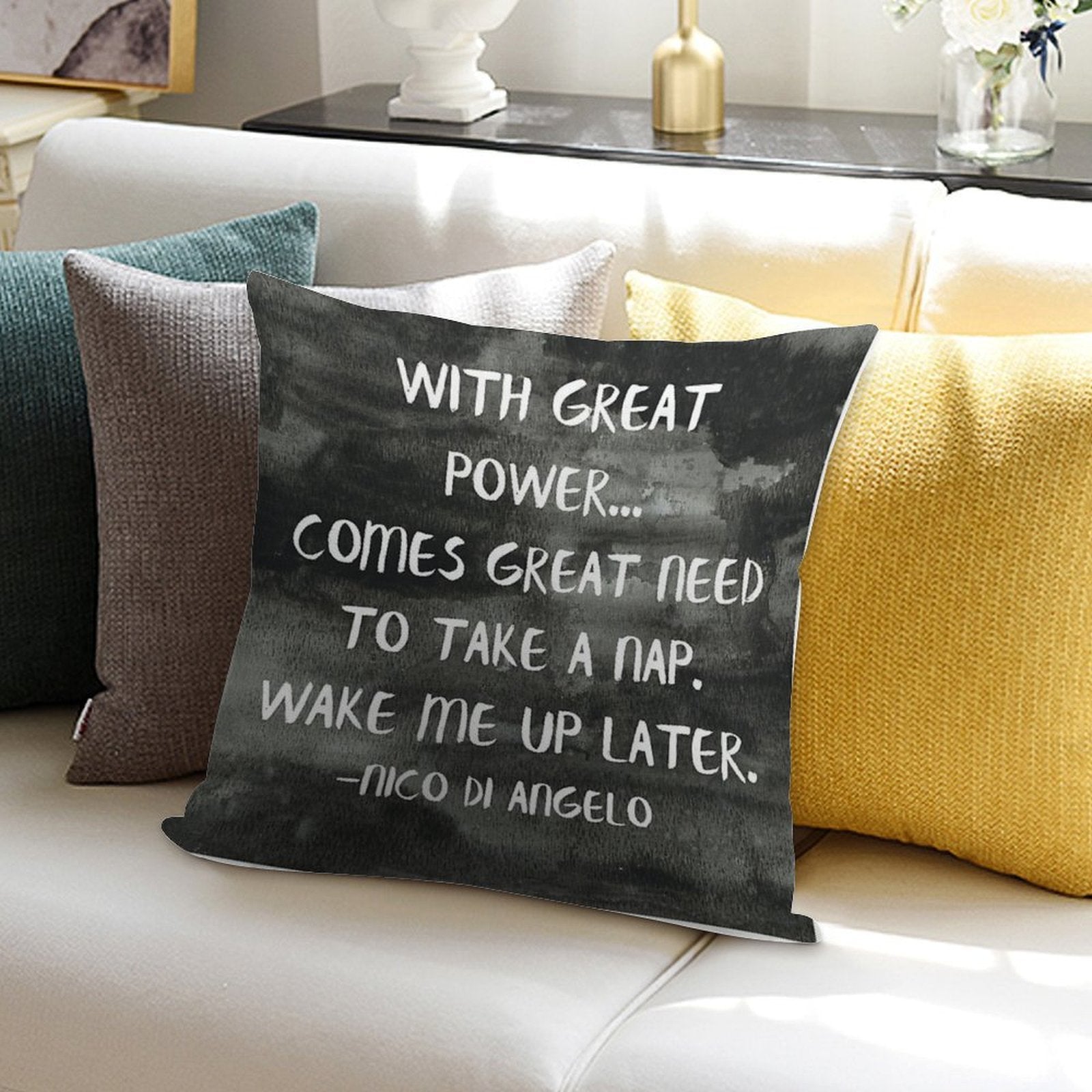 Naps Soft Style Accent Throw Pillow