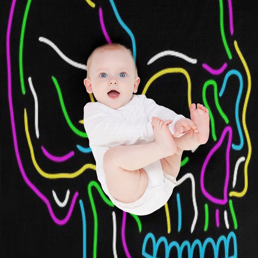 Back to The Bone Travel-friendly Throw Blanket