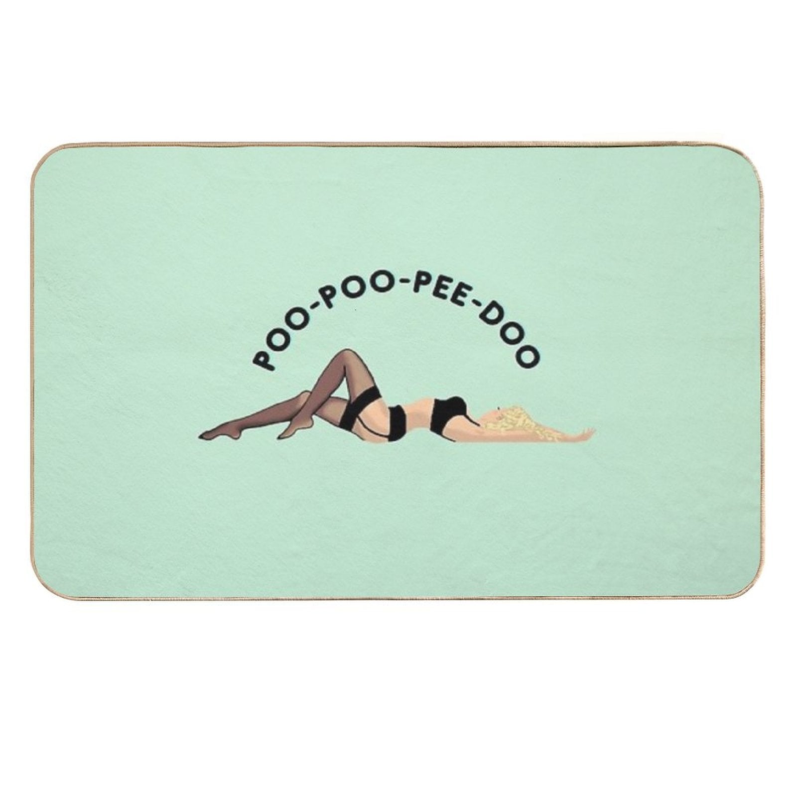 Poo-poo-pee-doo  Versatile Bath Mat