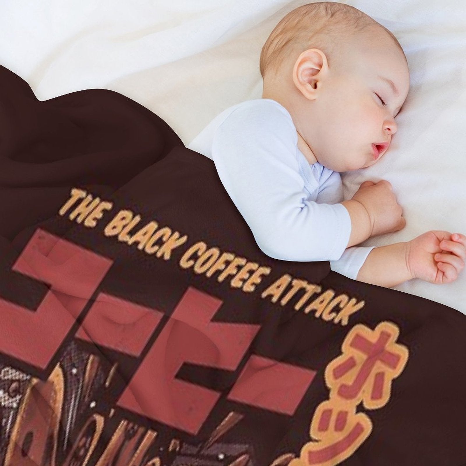 Black Magic Coffee All-season Throw Blanket