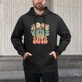 Made In 2012 Wildflower 13th B-day Gifts For Women Retro Groovy Vintage Floral Hippie Daisy 13th Birthday Customizable Surface Hoodie