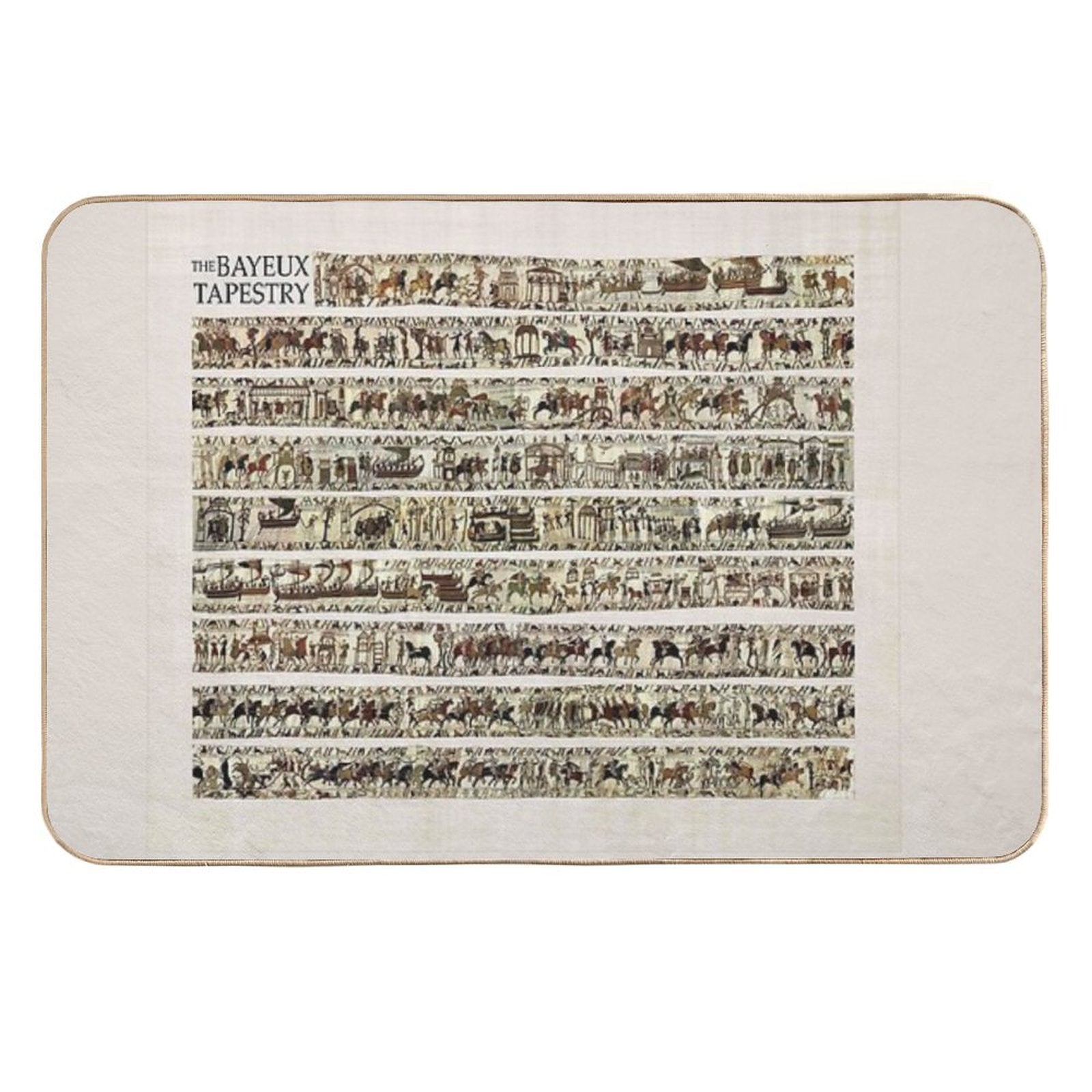 The COMPLETE Bayeux Tapestry  Odorless Bath Mat