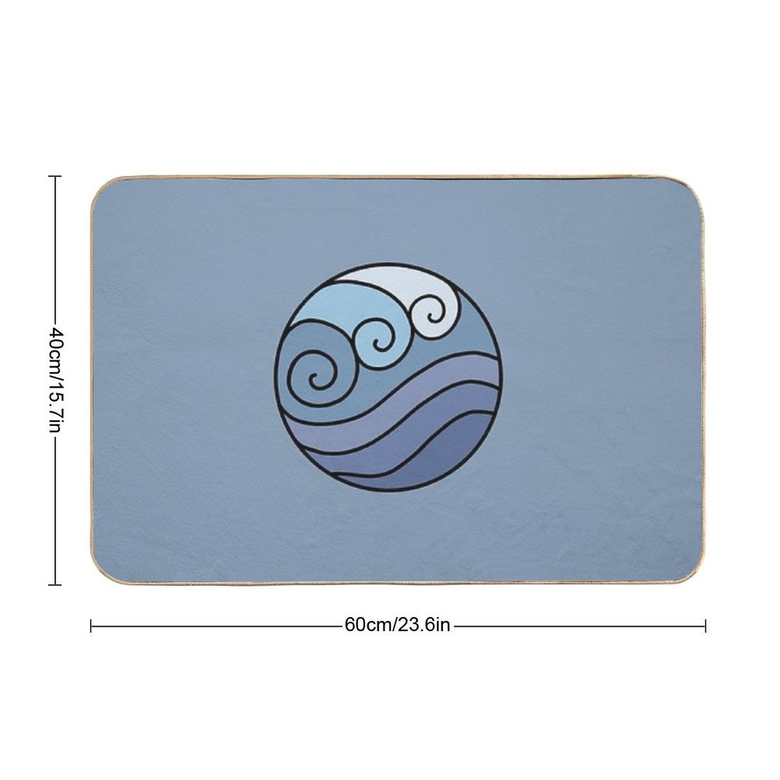 Water Tribe  Non-Slip Bath Mat
