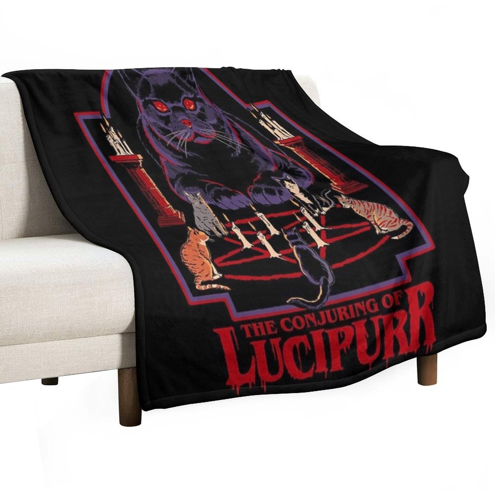 Lucipurr Compact Throw Blanket