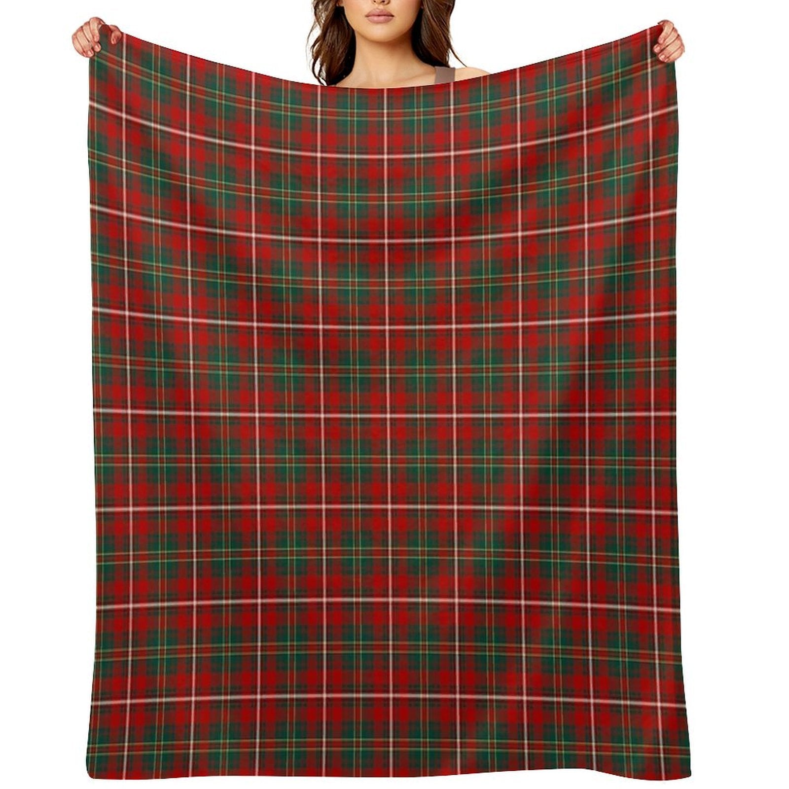 Clan Hay Tartan Comfort Throw Blanket
