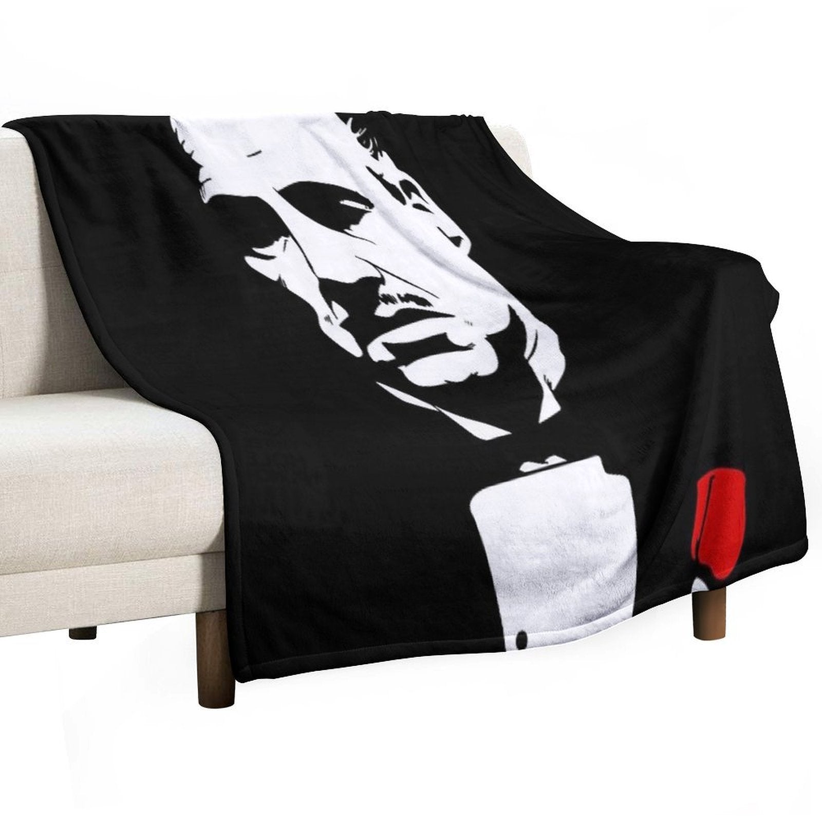 The Godfather Flower Comfort Throw Blanket