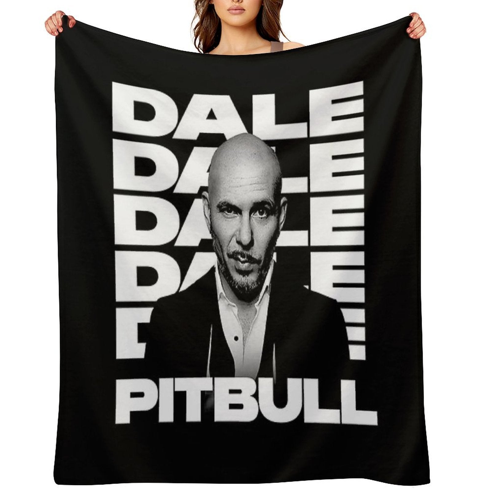 Pitbull Da.le Anti-pilling Throw Blanket