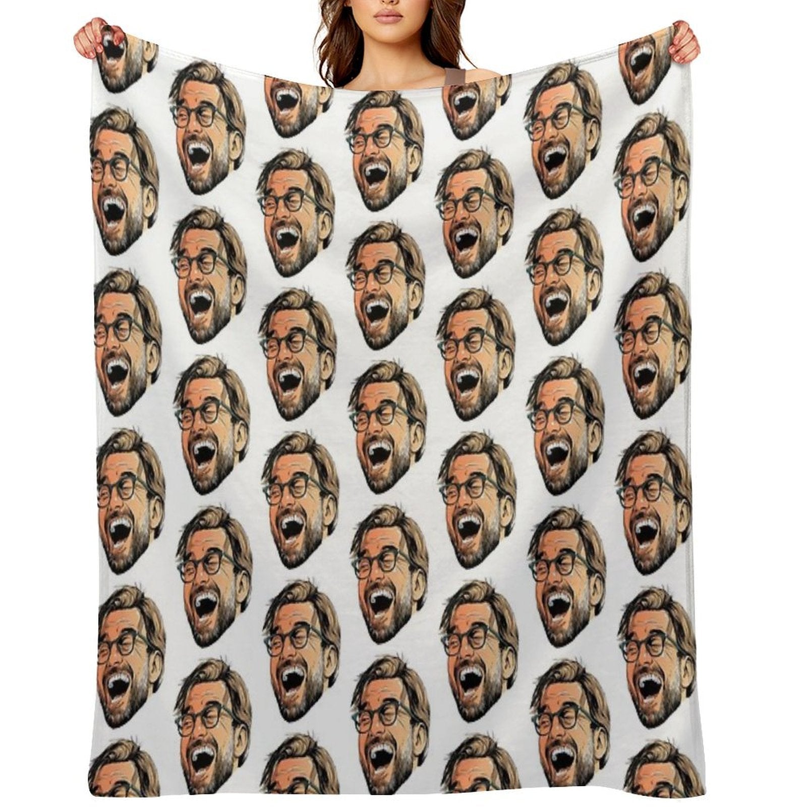 Joyous Klopp Shrink-resistant Throw Blanket
