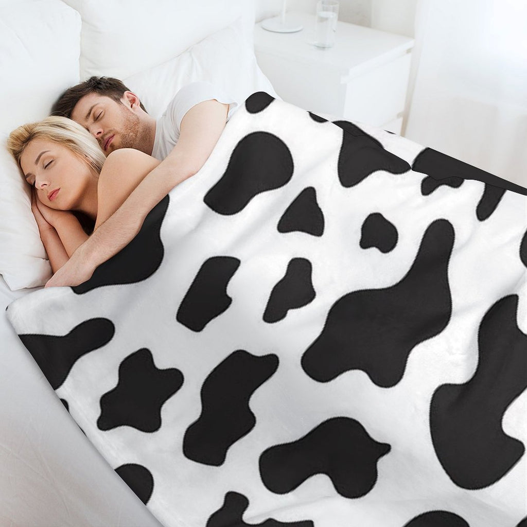 Cow Pattern Gift-ready Throw Blanket