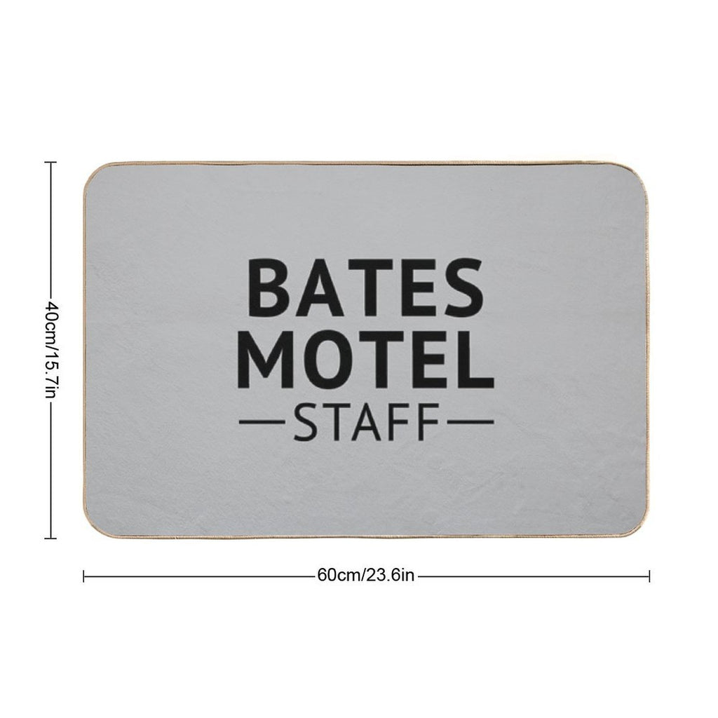 Bates Motel Employee  Odorless Bath Mat