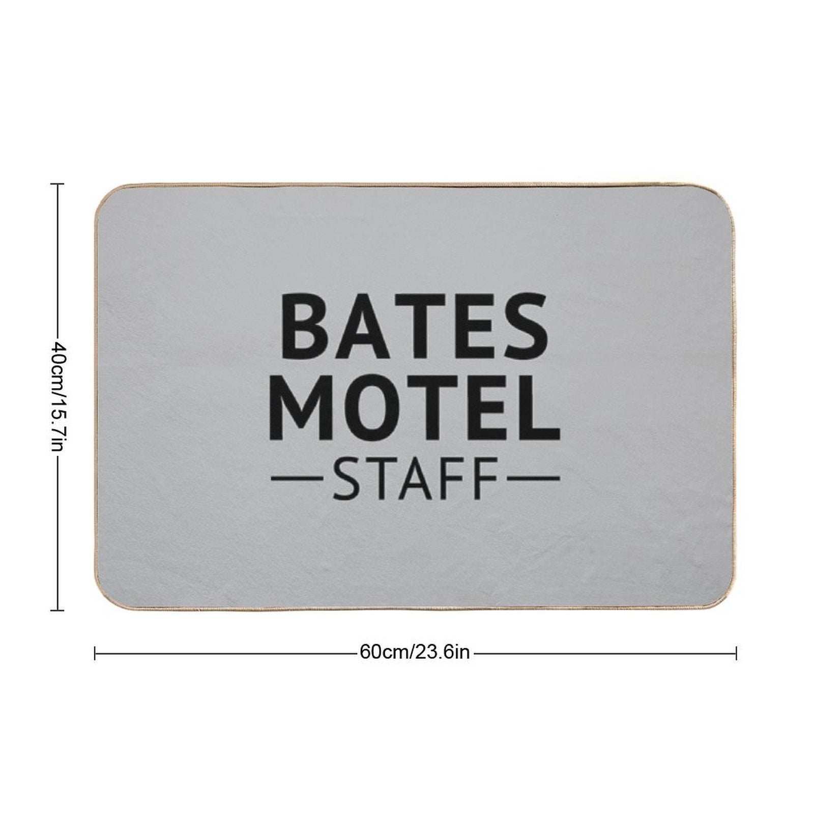 Bates Motel Employee  Odorless Bath Mat