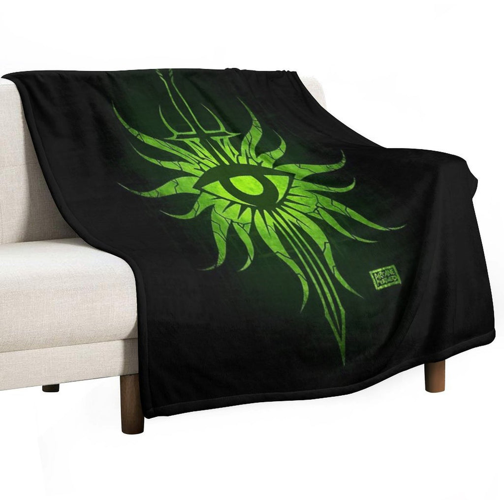 Dragon Age Inquisition Eco-conscious Throw Blanket