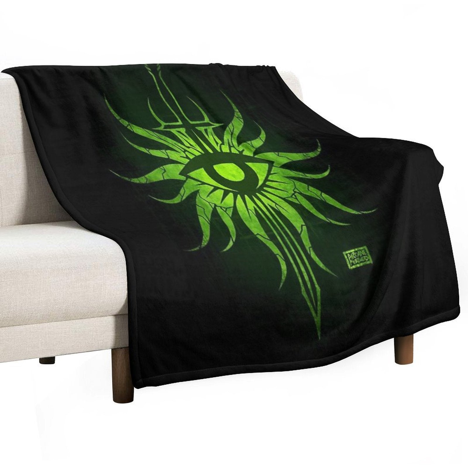 Dragon Age Inquisition Eco-conscious Throw Blanket