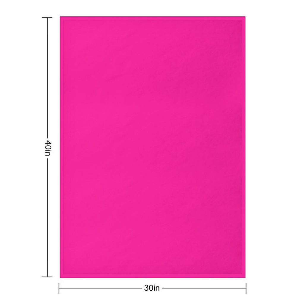PLAIN SOLID DEEP PINK -100 PINK SHADES ON OZCUSHIONS ON ALL PRODUCTS Lightweight Throw Blanket
