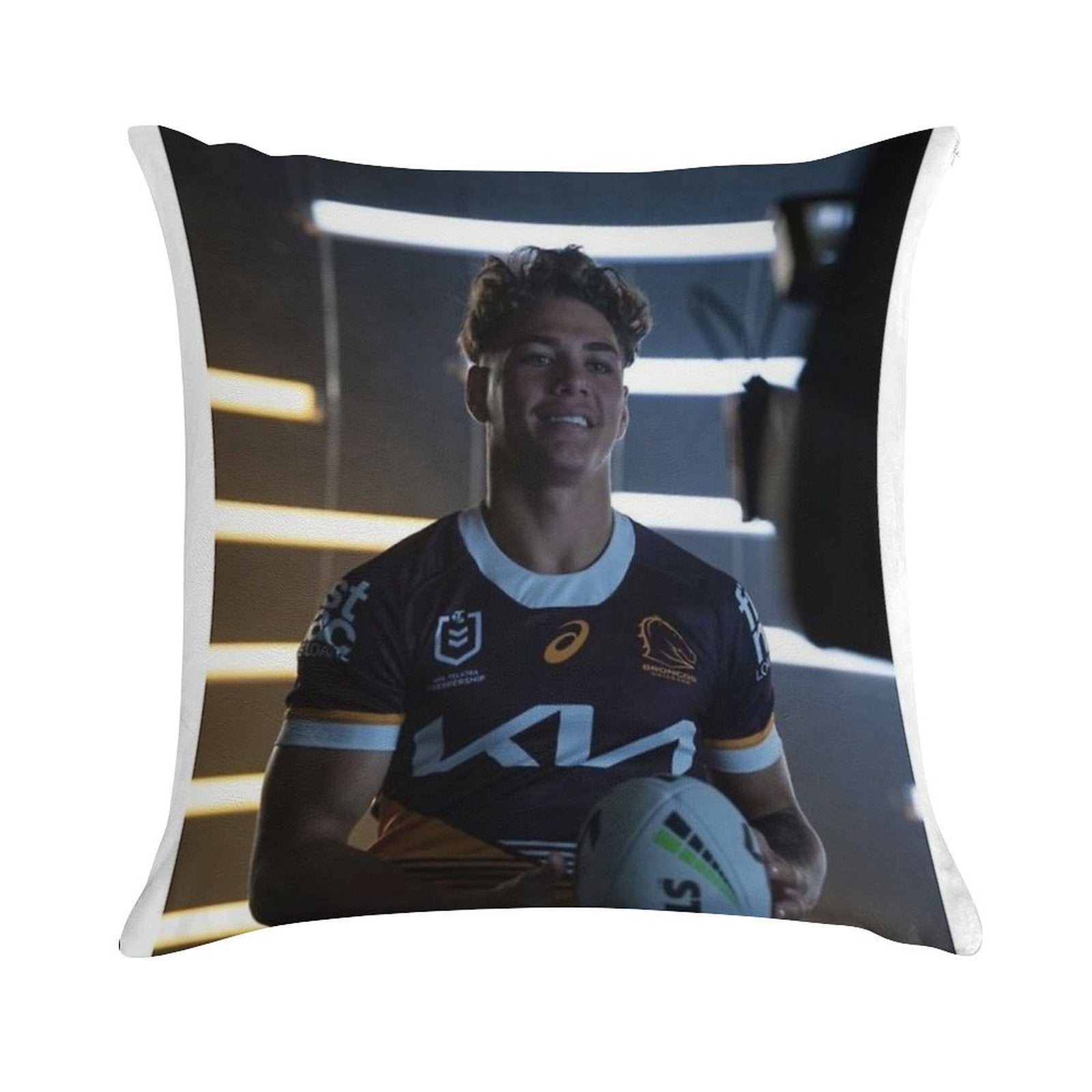 Reece Walsh Soft Home Decor Throw Pillow