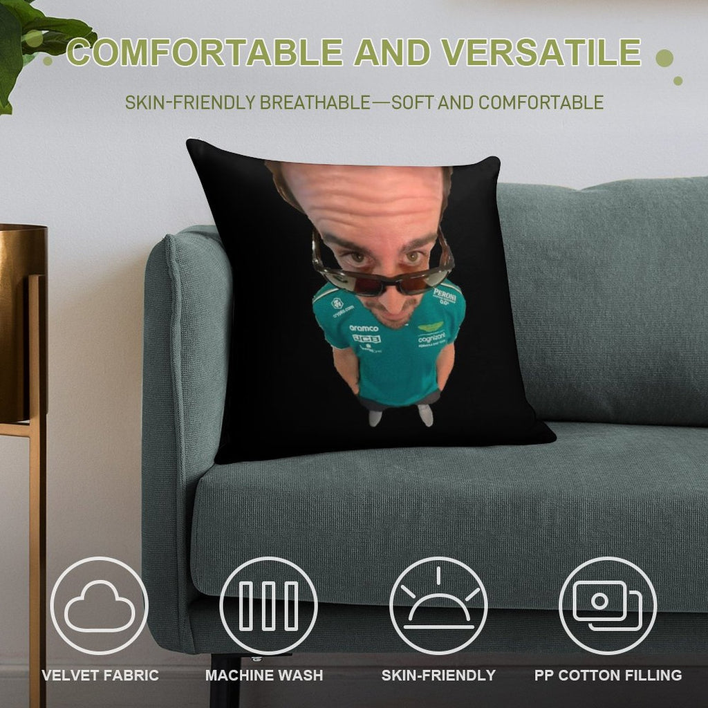 Ferdinand Meme Soft Ultra-Soft Texture Throw Pillow
