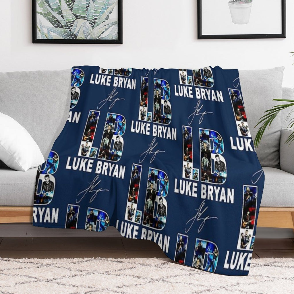 Country Music Tour Signature Machine-washable Throw Blanket