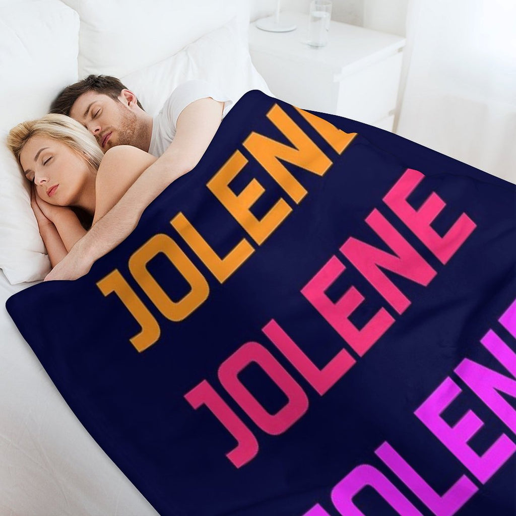Jolene Retro 80s Versatility Throw Blanket