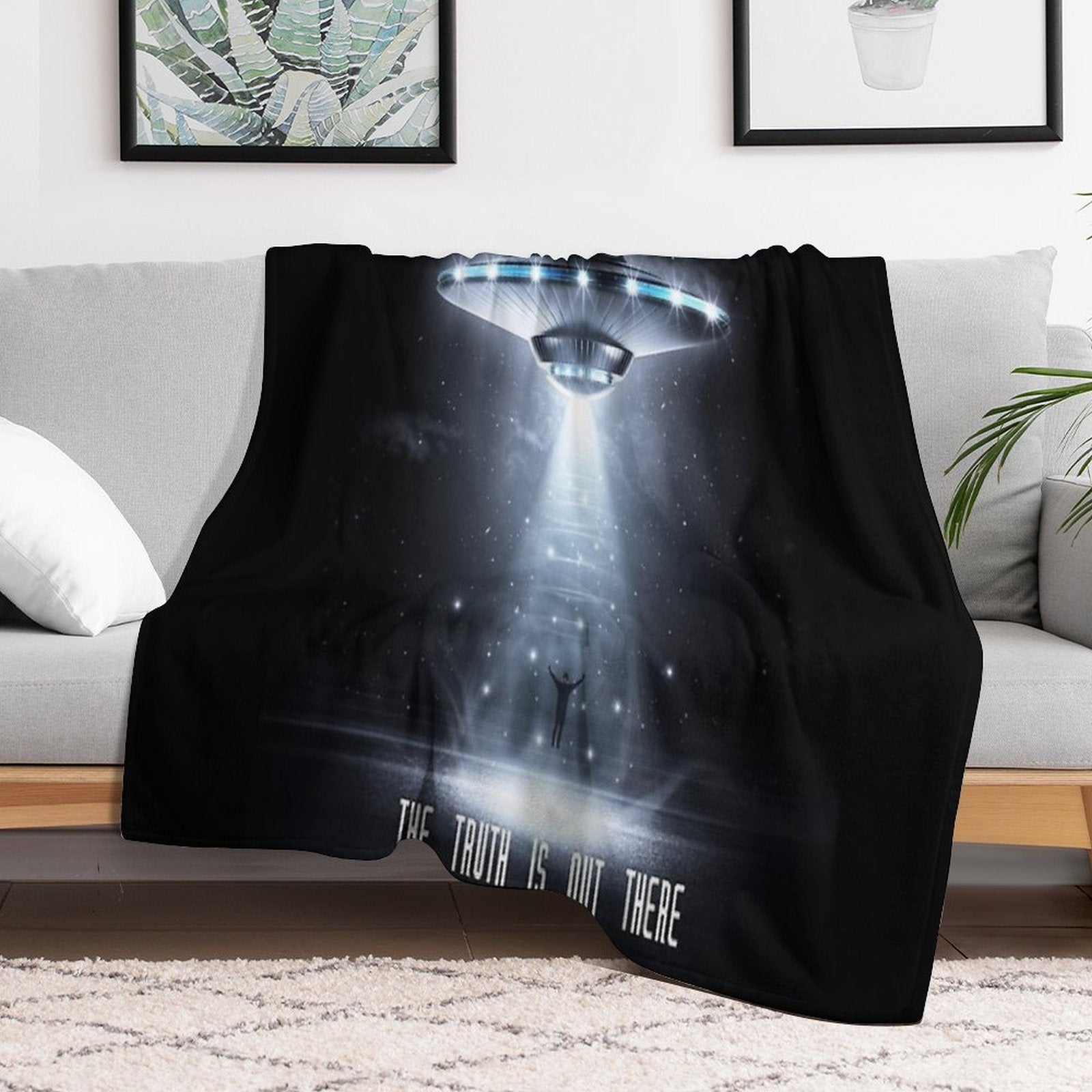 The Truth Is Out There Versatility Throw Blanket