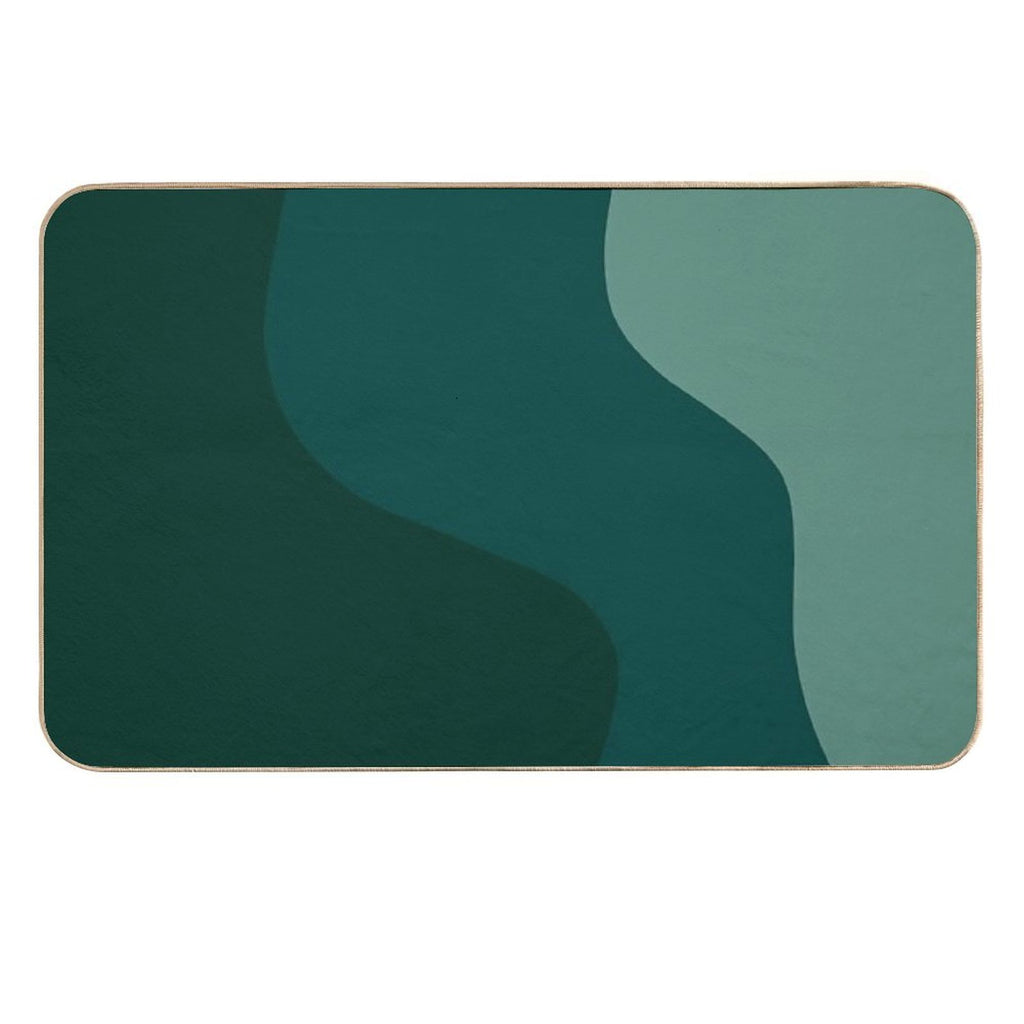 Abstract Minimal 63  Long-Lasting Bath Mat