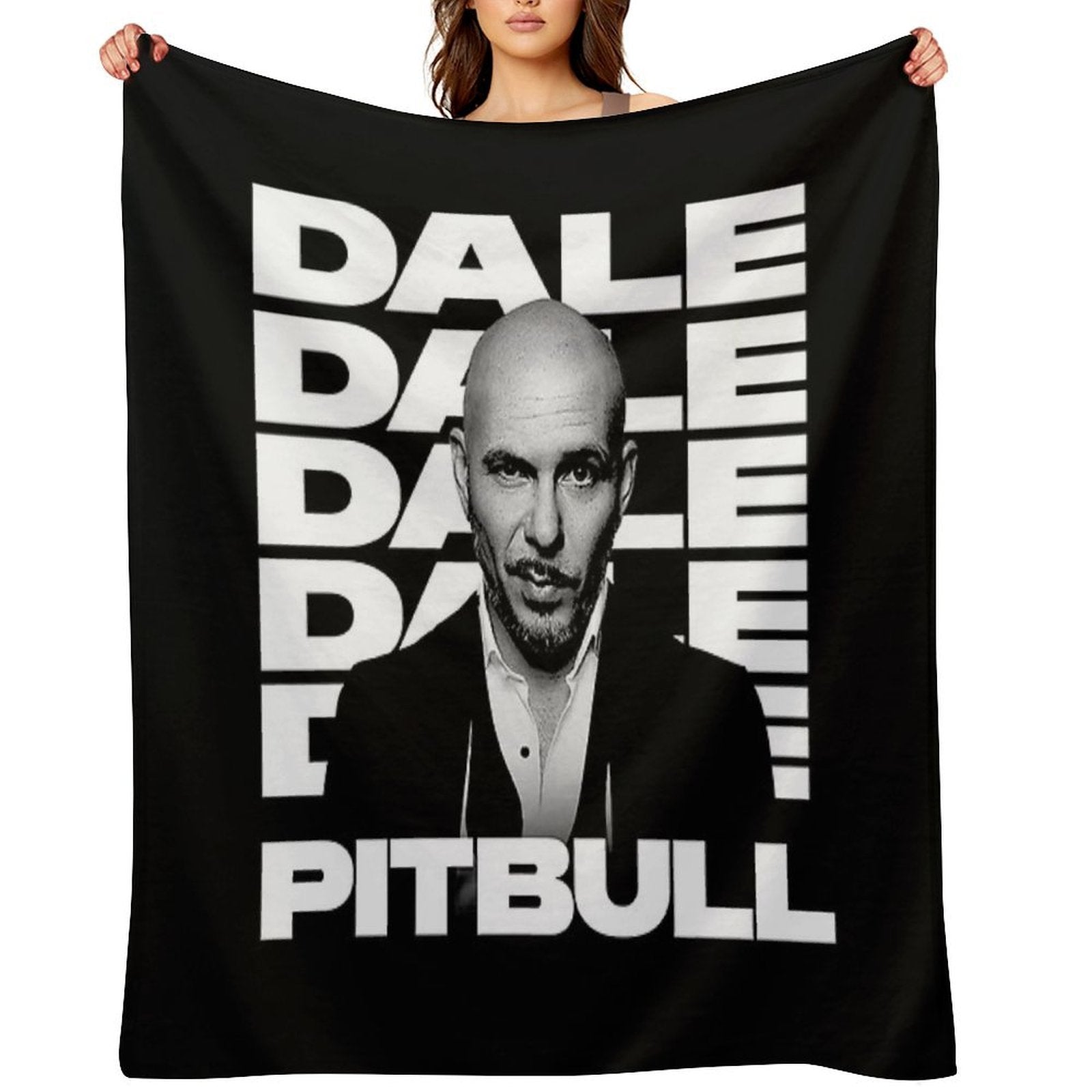 Pitbull Da.le Anti-pilling Throw Blanket