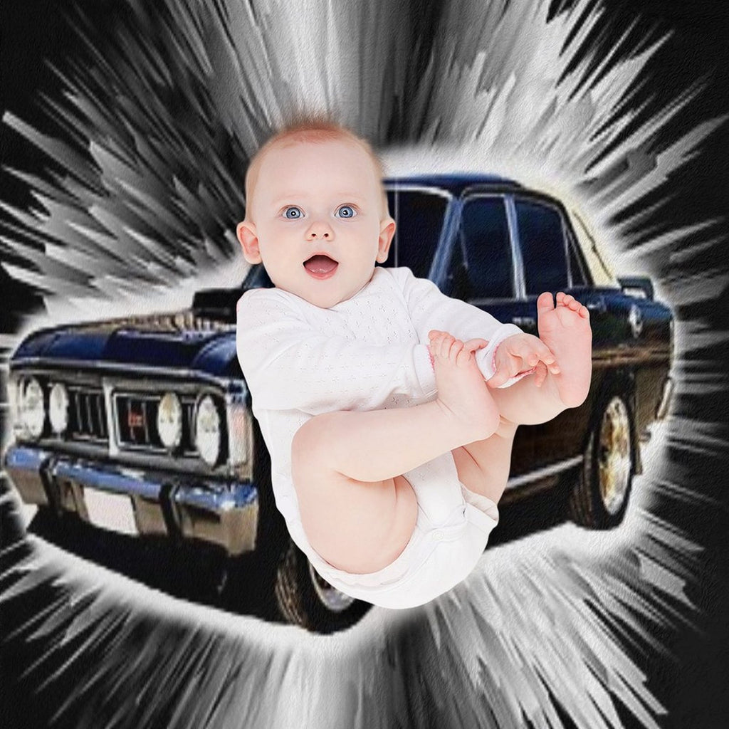 Gs Xy Ford Falcon Compact Throw Blanket