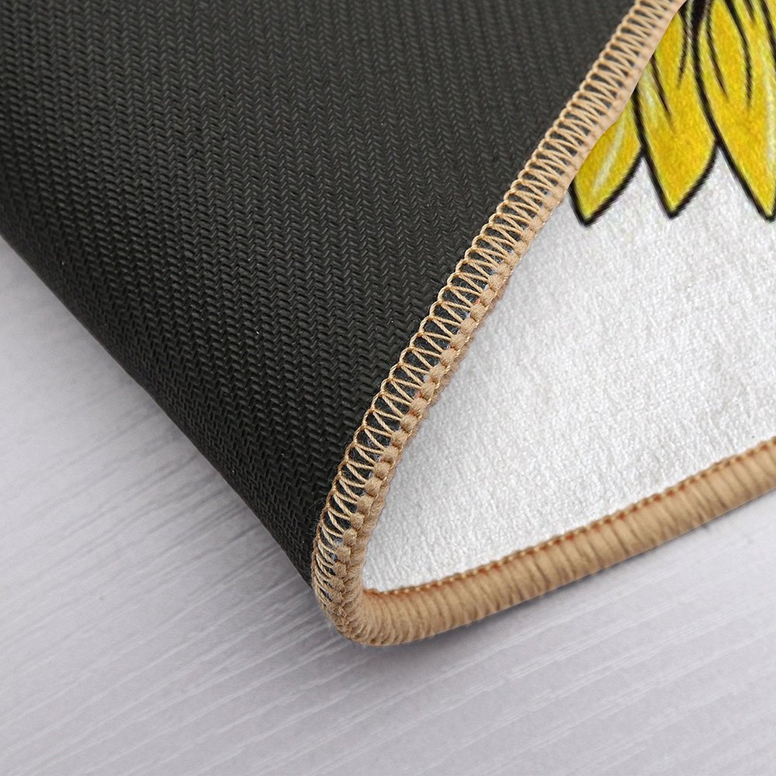 Just A Girl Who Loves Sunflowers  Dirt-Trapping Bath Mat