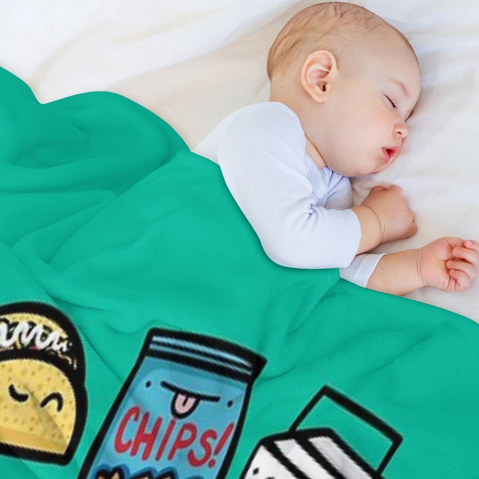 Junk Food Dudes Multi-functional Throw Blanket