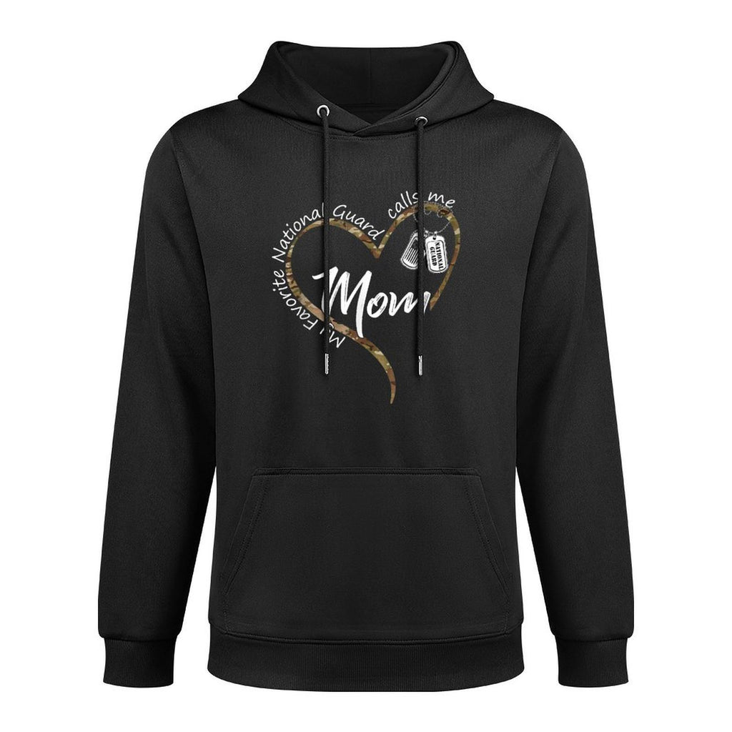 My Favorite National Guard Calls Me Mom US National Guard Breathable Fabric Hoodie