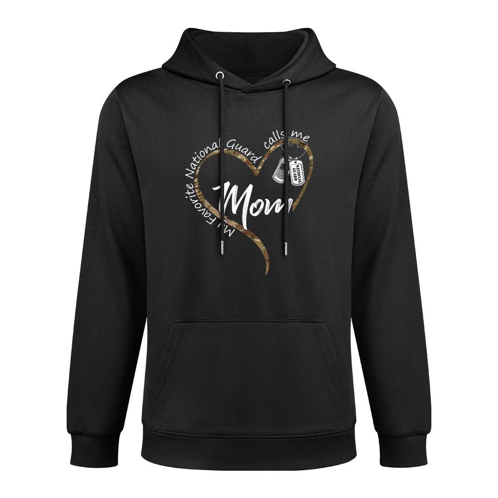 My Favorite National Guard Calls Me Mom US National Guard Breathable Fabric Hoodie