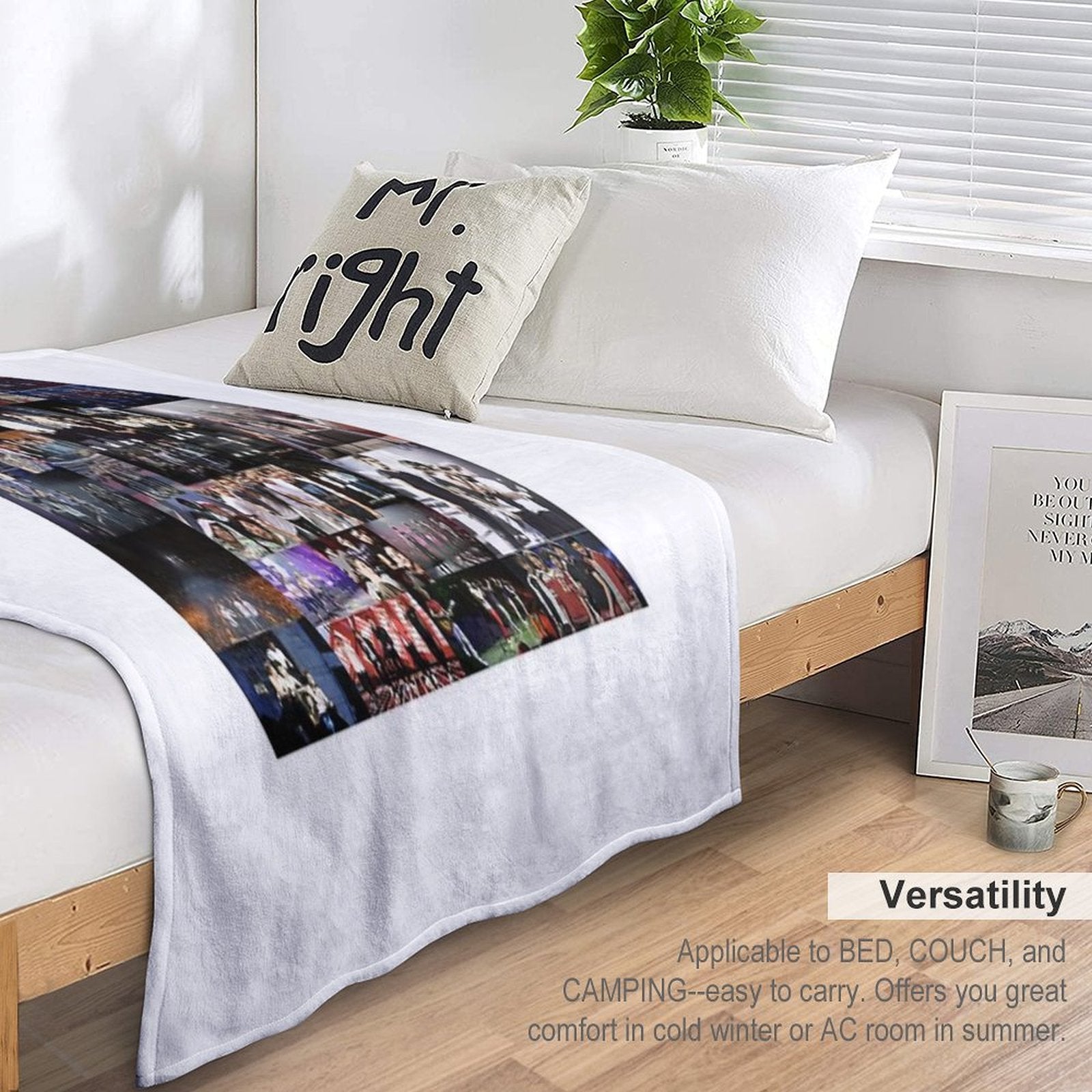 One Direction Travel-friendly Throw Blanket
