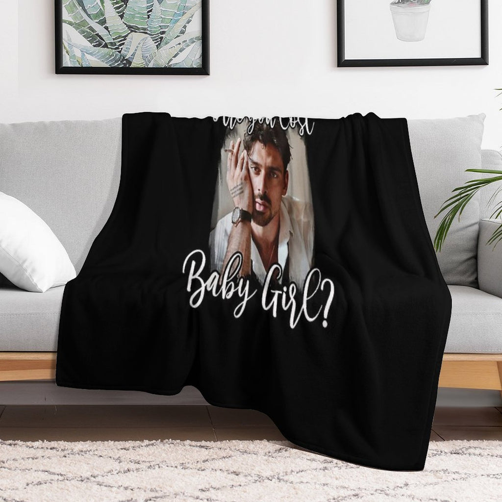 Are You Lost Baby Girl Cute Funny Netflix 365 Dni Days Massimo Movie Laura Poland Plush Throw Blanket