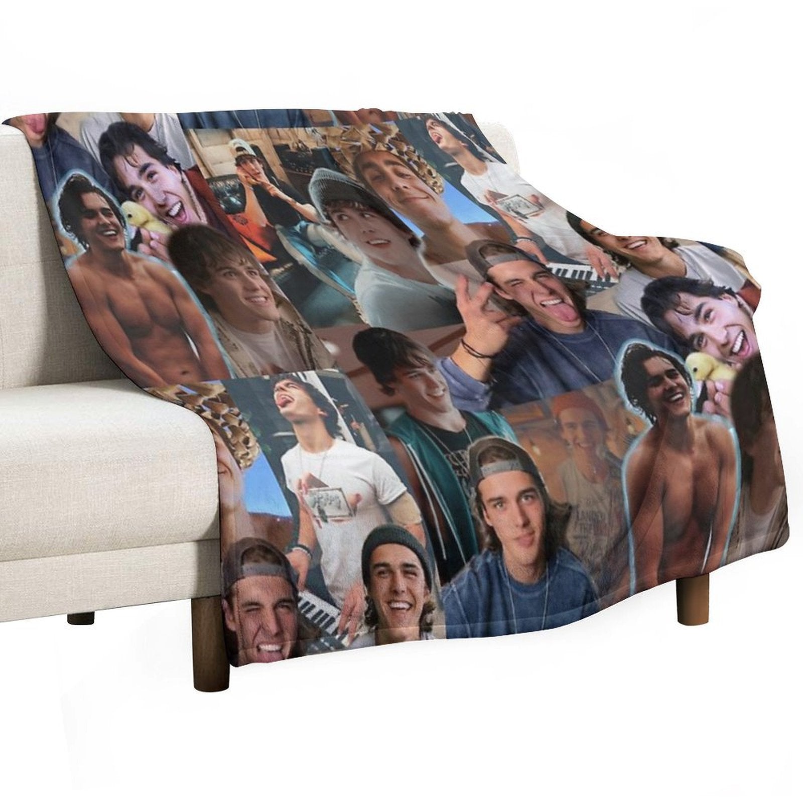 Charlie Gillespie Collage Comfort Throw Blanket