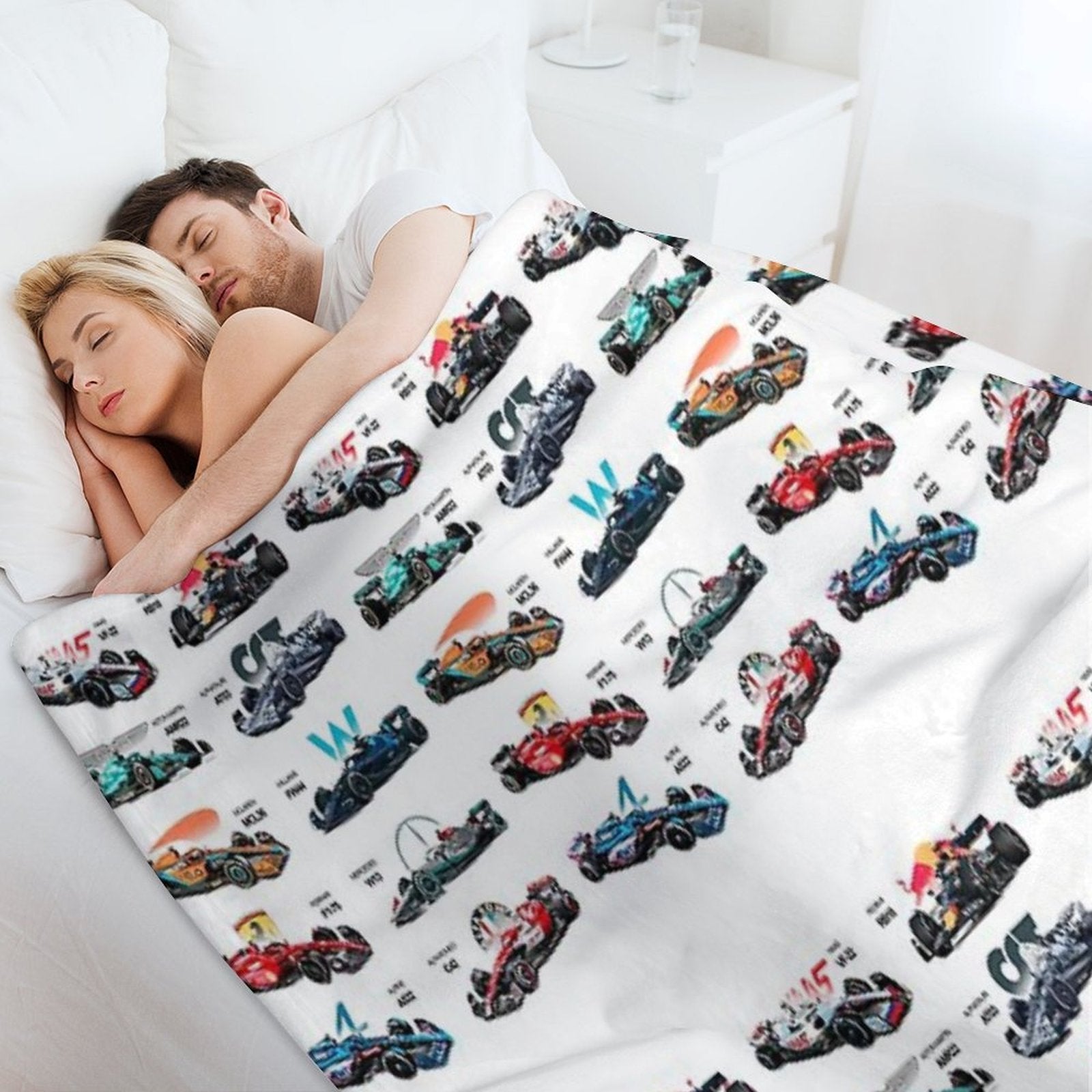 F1 All Cars 2022 Premium Throw Blanket