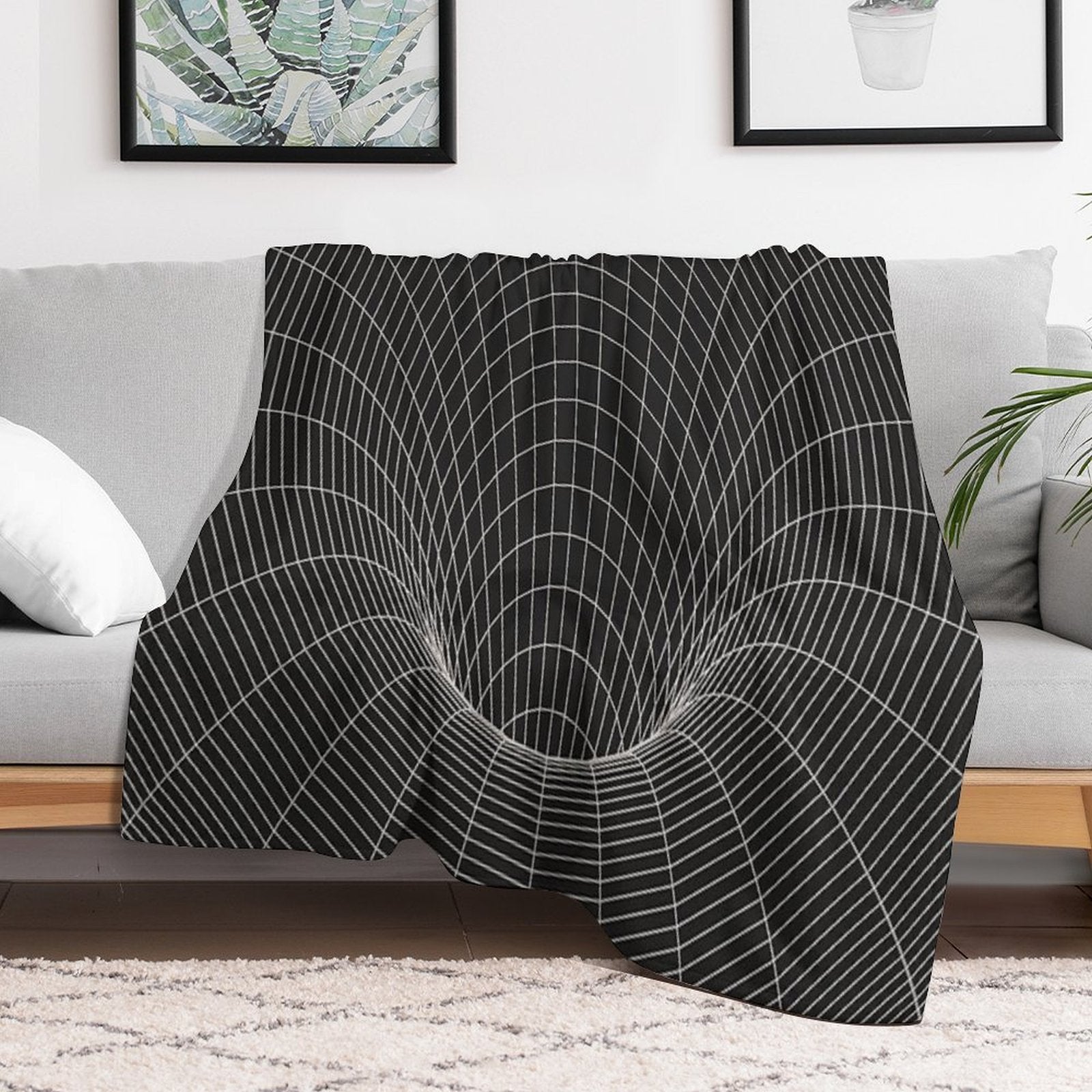 Event Horizon Easy Care Throw Blanket