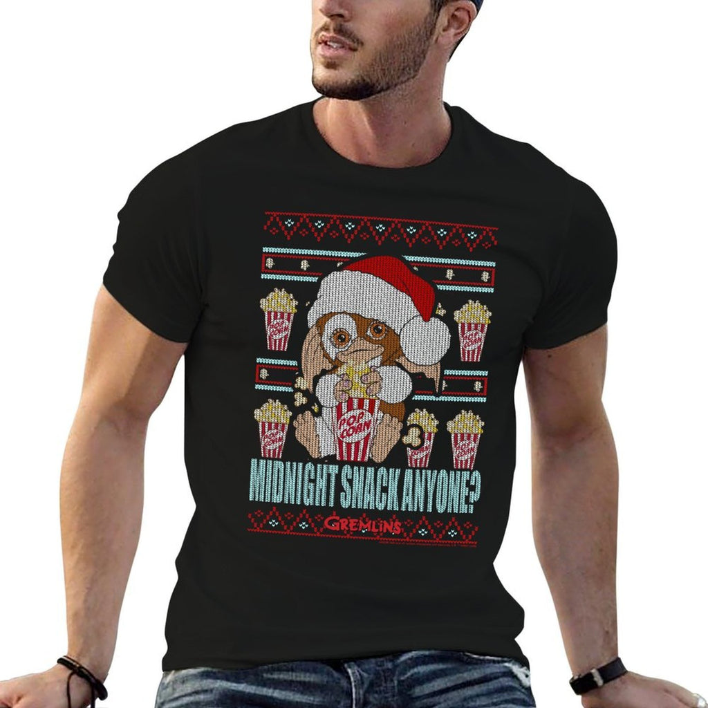 Gremlins Christmas Midnight Snack Anyone Ugly Sweater  Versatile T-Shirt