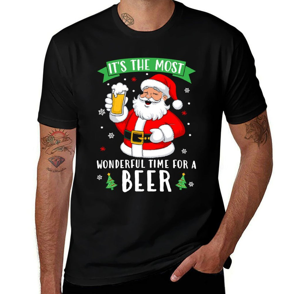 Its The Most Wonderful Time For A Beer Christmas Beer  Stretchy T-Shirt