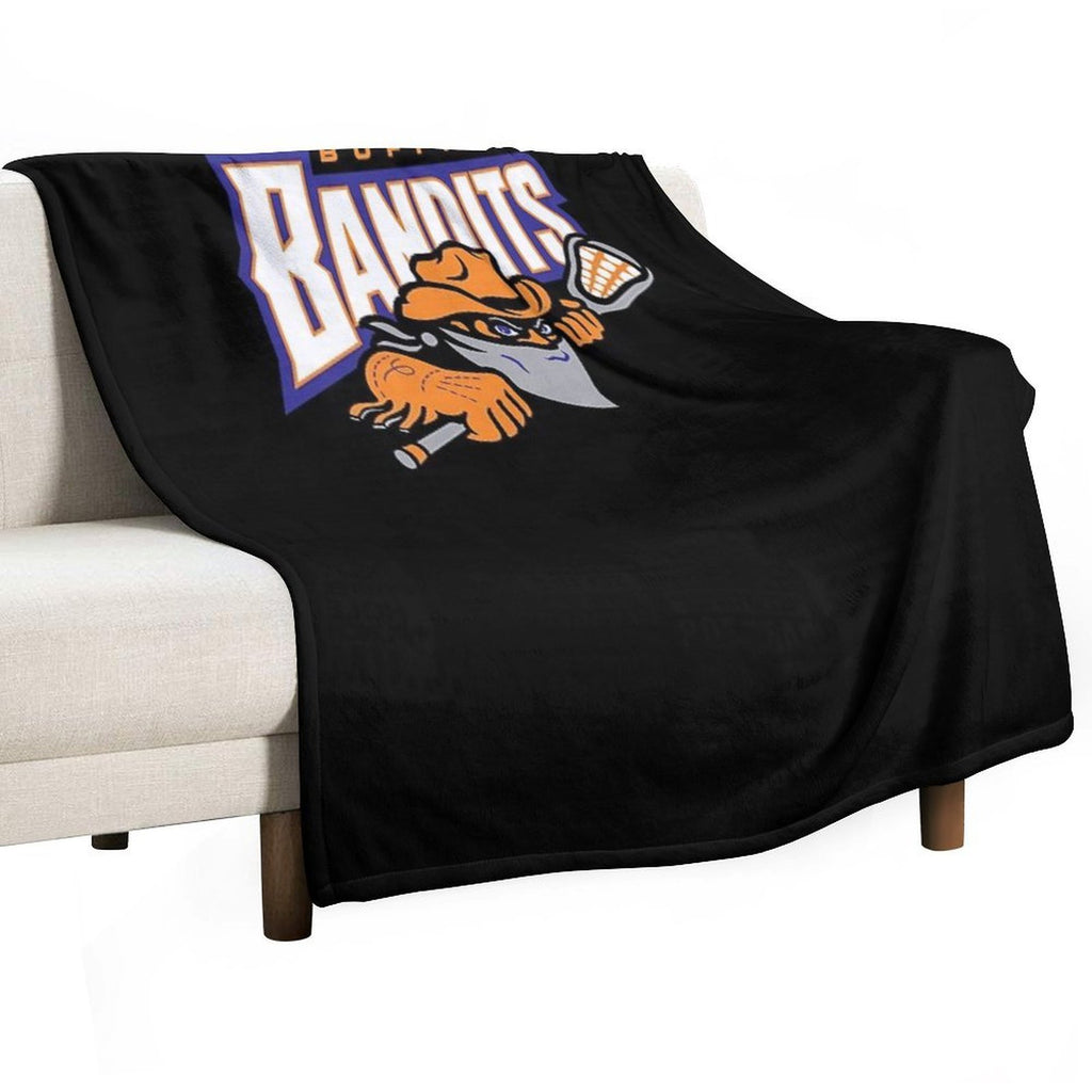 Buffalo Bandits Sustainable Throw Blanket