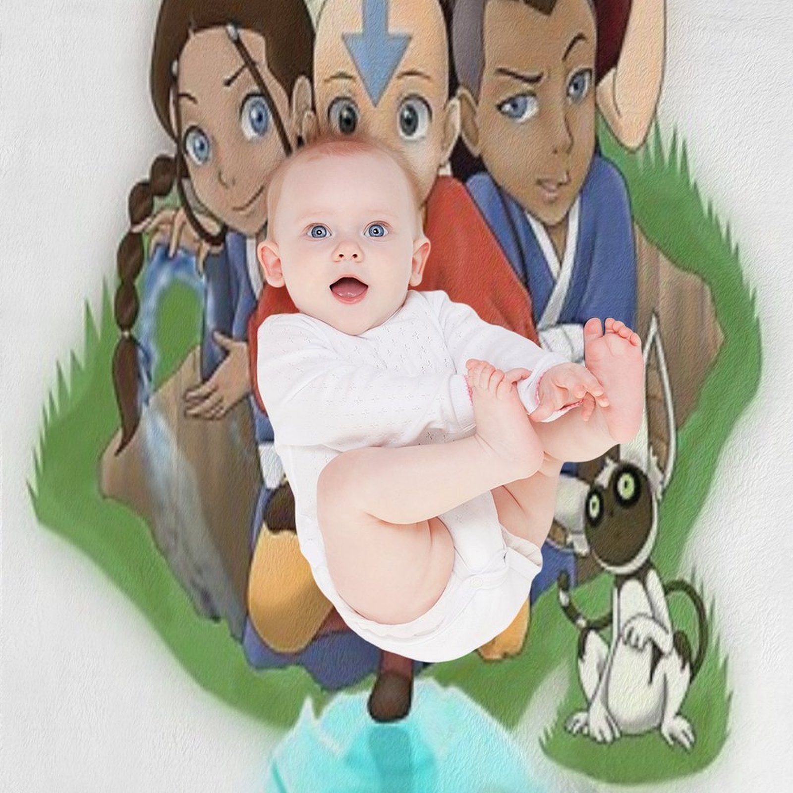 Avatar The Last AirBender Machine-washable Throw Blanket