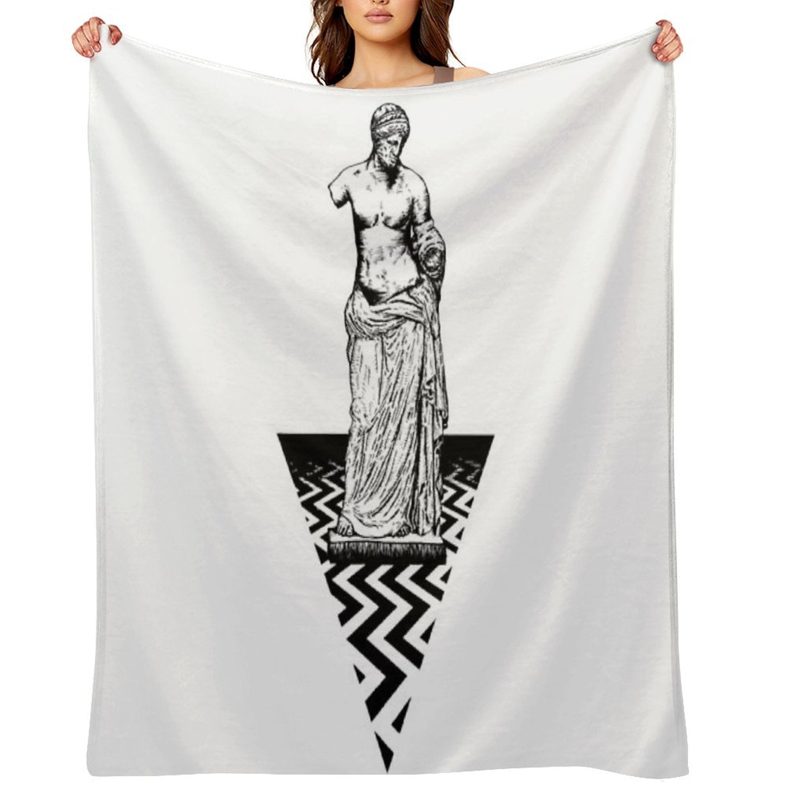 Black Lodge Venus One Quick-dry Throw Blanket