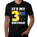 Kids It's My 3rd Birthday Boy 3 Toddler Girl Three Happy Birthday  Soft T-Shirt