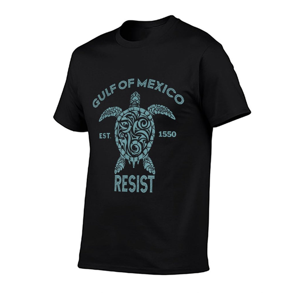 Cute Gulf of Mexico Sea Turtle  Summer-ready Fabric T-Shirt