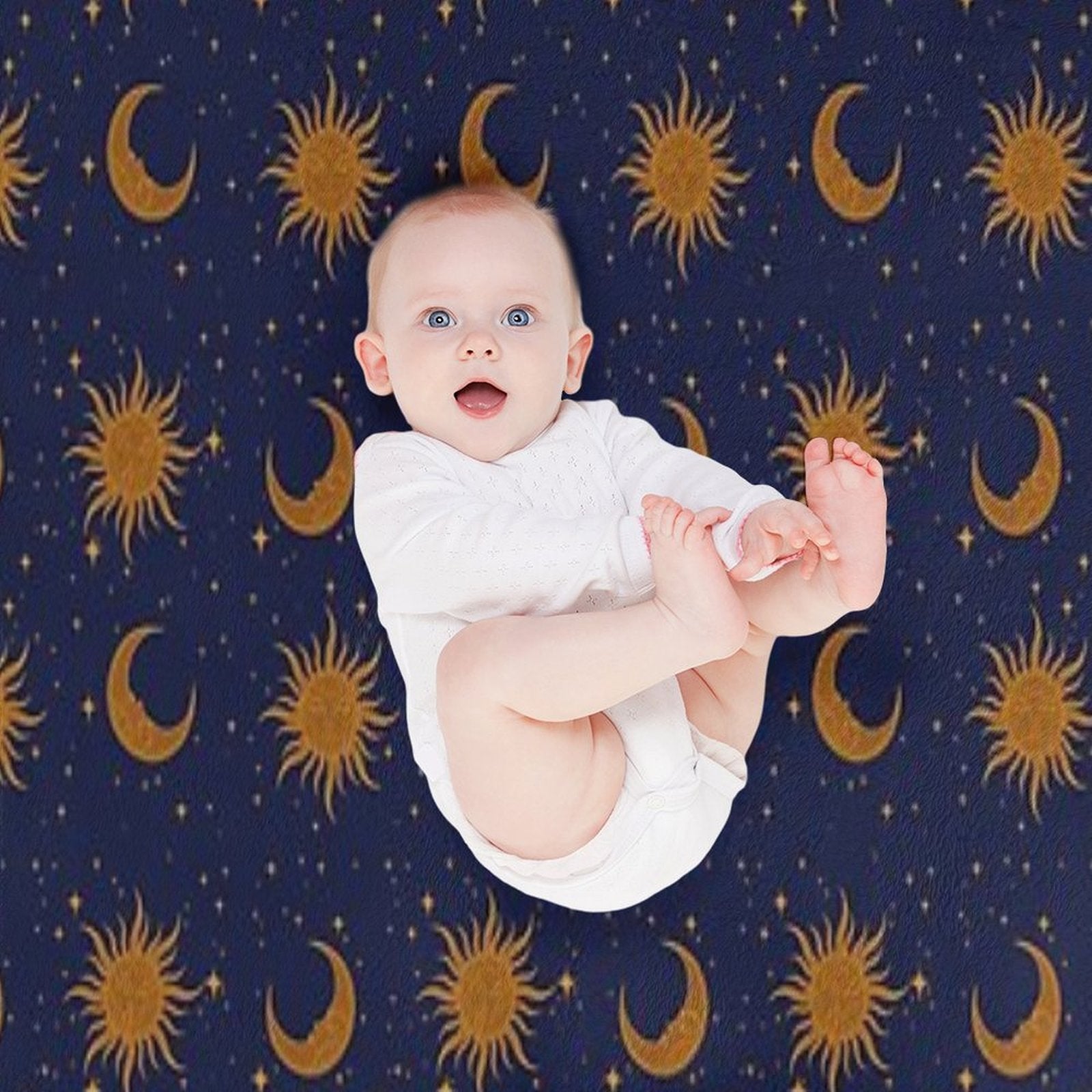 Celestial Travel-friendly Throw Blanket