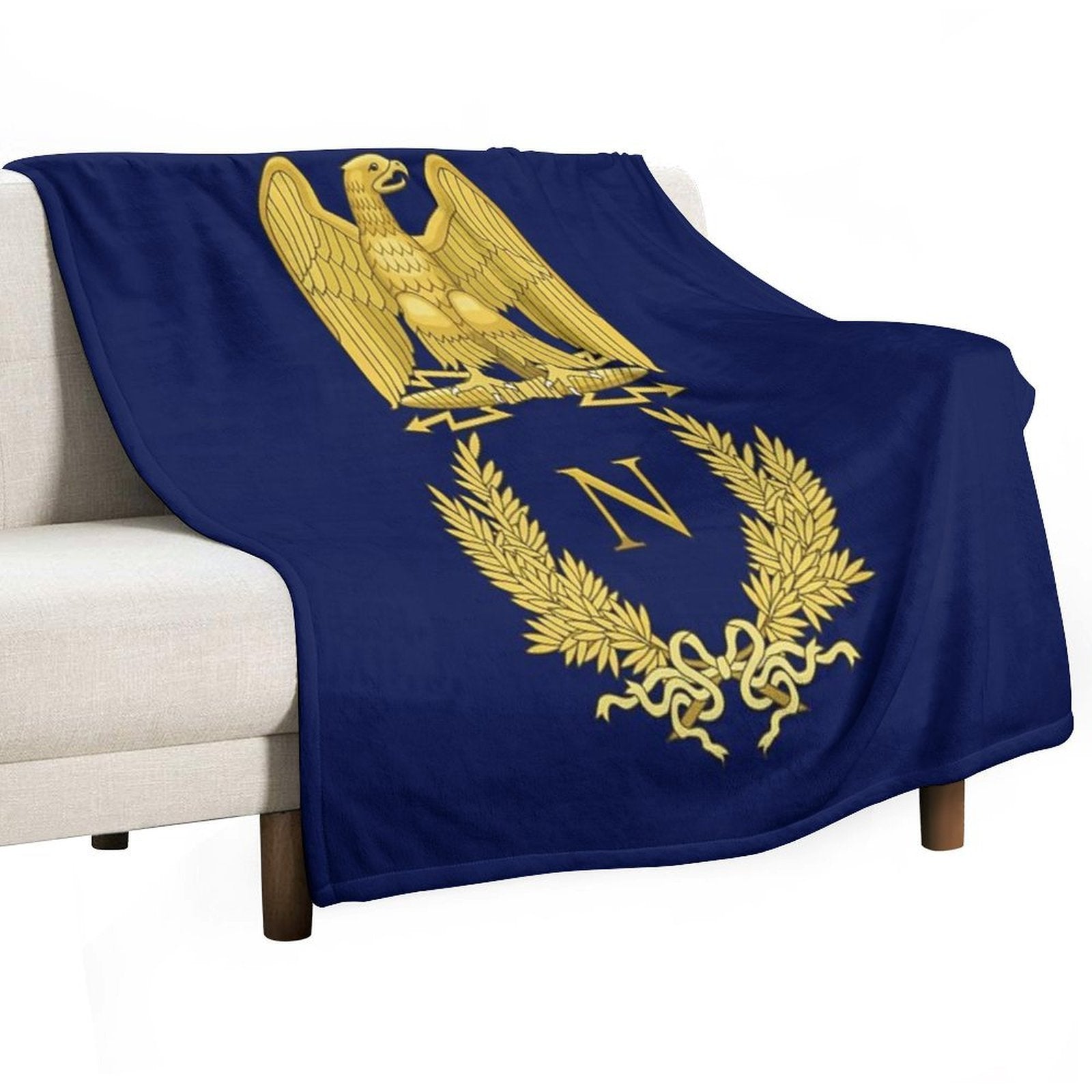 Emblème De Napoléon Bonaparte Versatility Throw Blanket