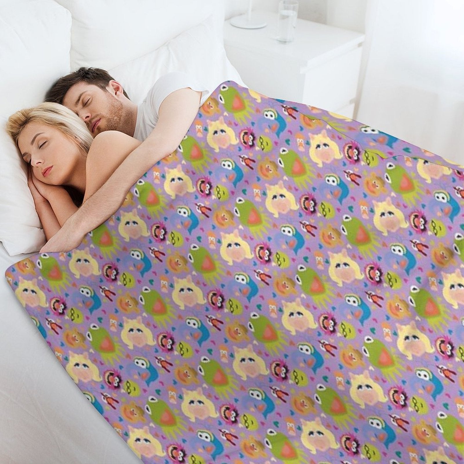 Muppetmania Shrink-resistant Throw Blanket