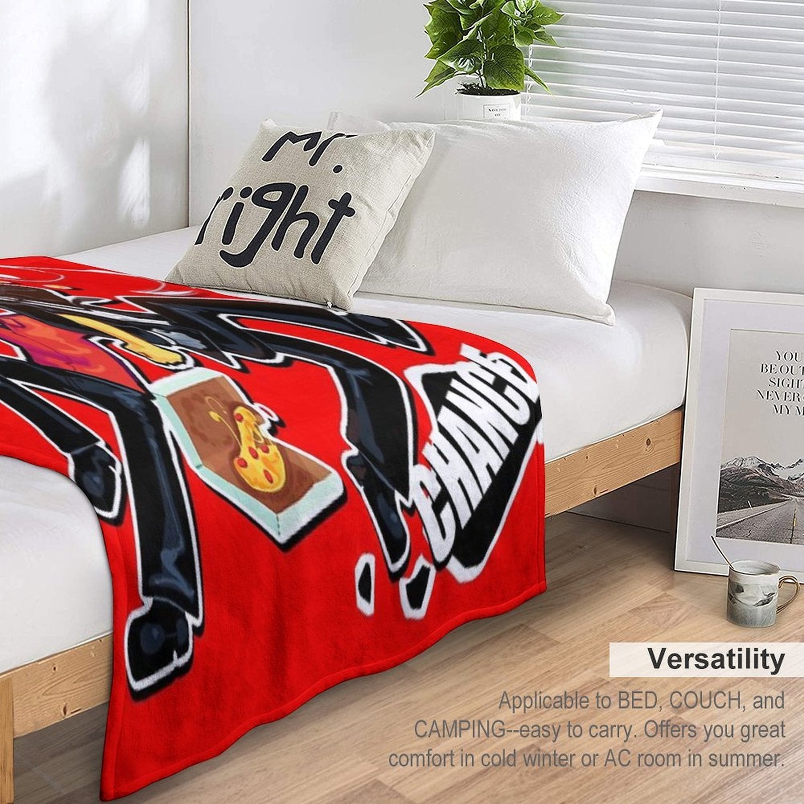 Forsaken  PARTNERS IN CRIME Sustainable Throw Blanket