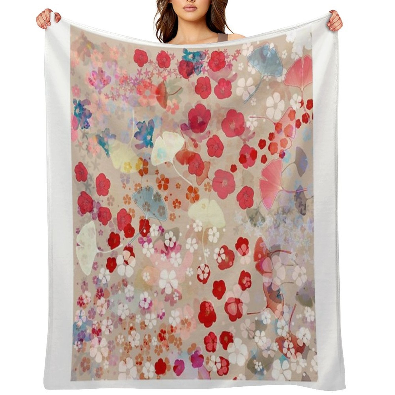Blossom Compact Throw Blanket